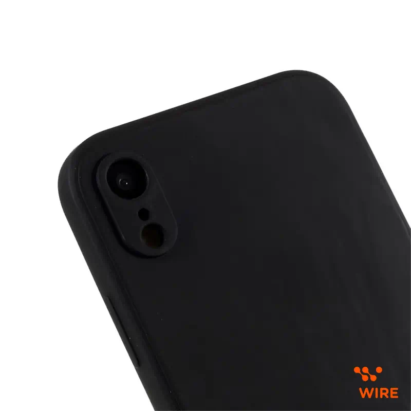 Funda de Silicona Negra para iPhone XR