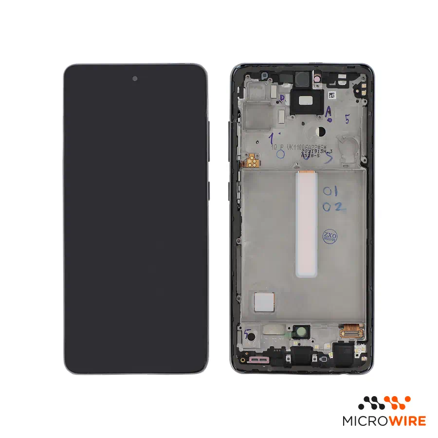 Pantalla LCD con Marco Negro Samsung Galaxy A52S 5G Soft OLED