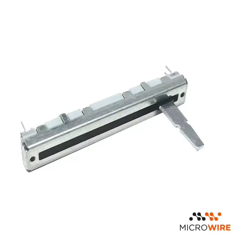 Potenciómetro Fader ALPS 2x10KB RS45 dcv1024 60mm