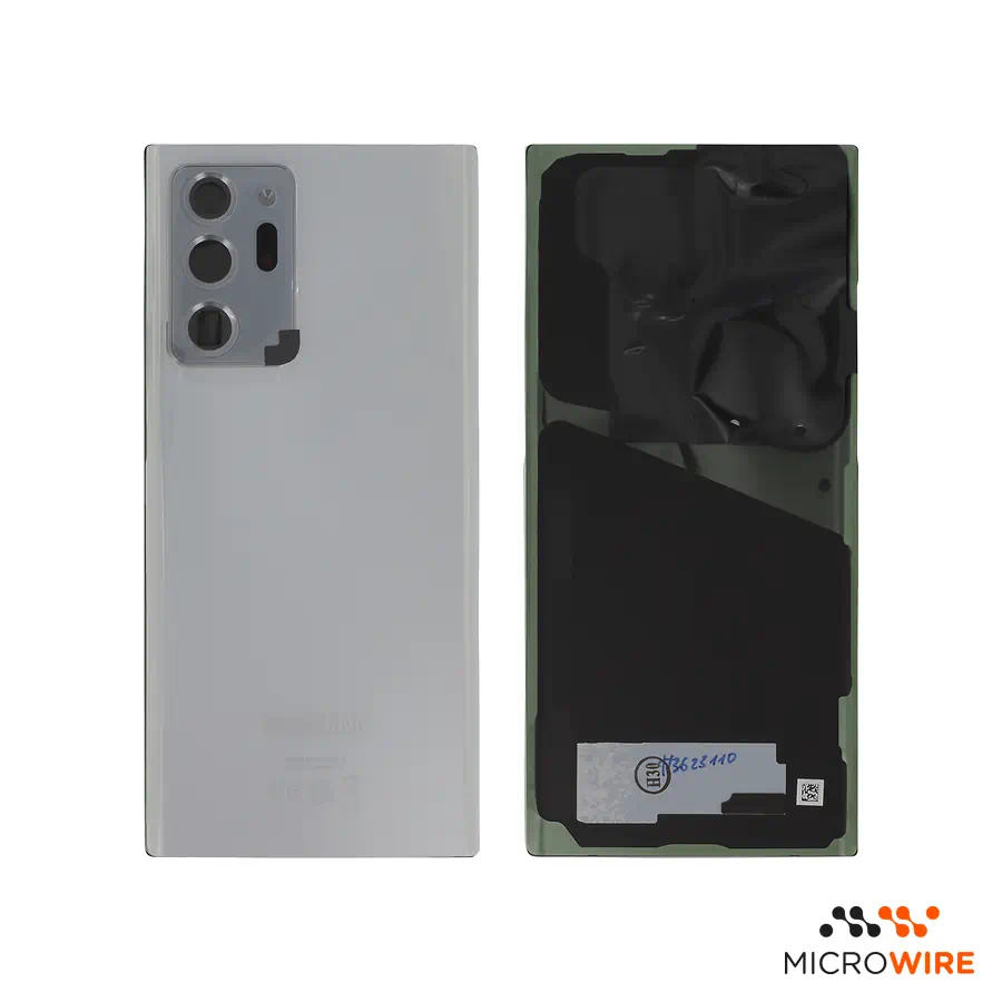 Tapa Trasera Galaxy Note 20 Ultra Blanco Con Lente de Cámara