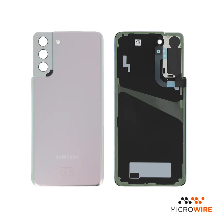 Tapa Trasera Galaxy S21 Plus Blanco Con Lente de Cámara