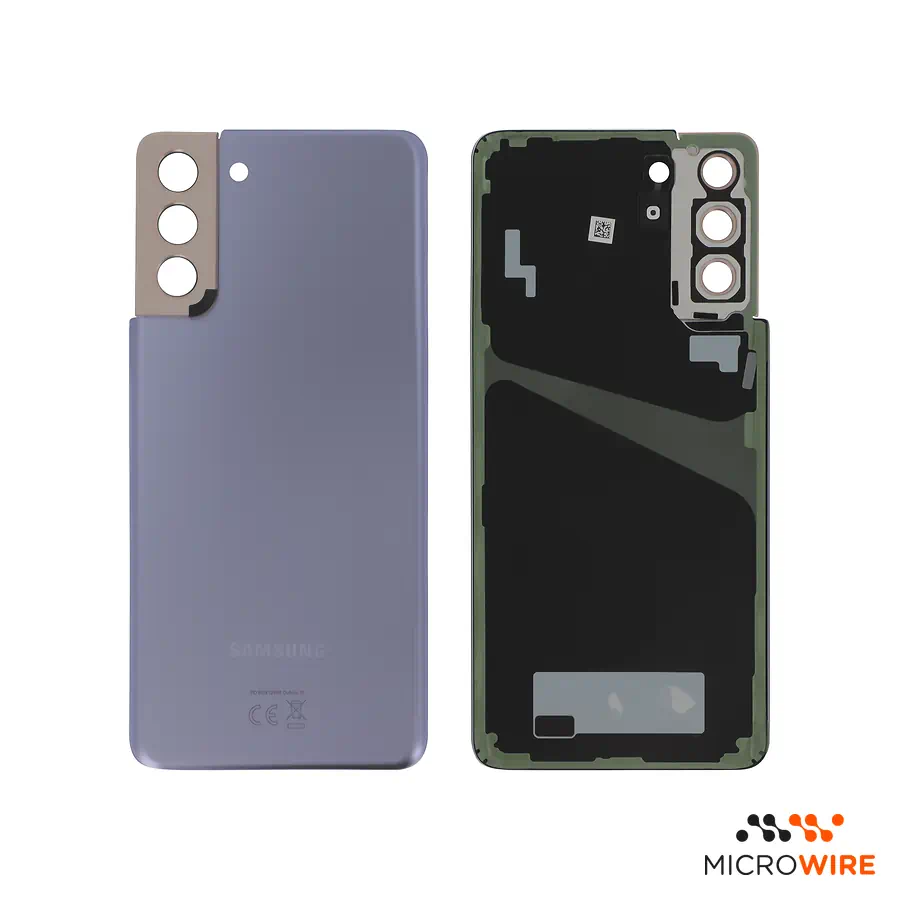 Tapa Trasera Galaxy S21 Plus Lavanda Con Lente de Cámara