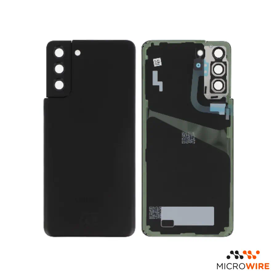 Tapa Trasera Galaxy S21 Plus Negro Con Lente de Cámara