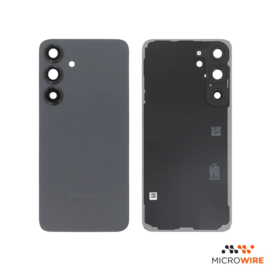 Tapa Trasera Galaxy S25 Plus Negro Con Lente de Cámara