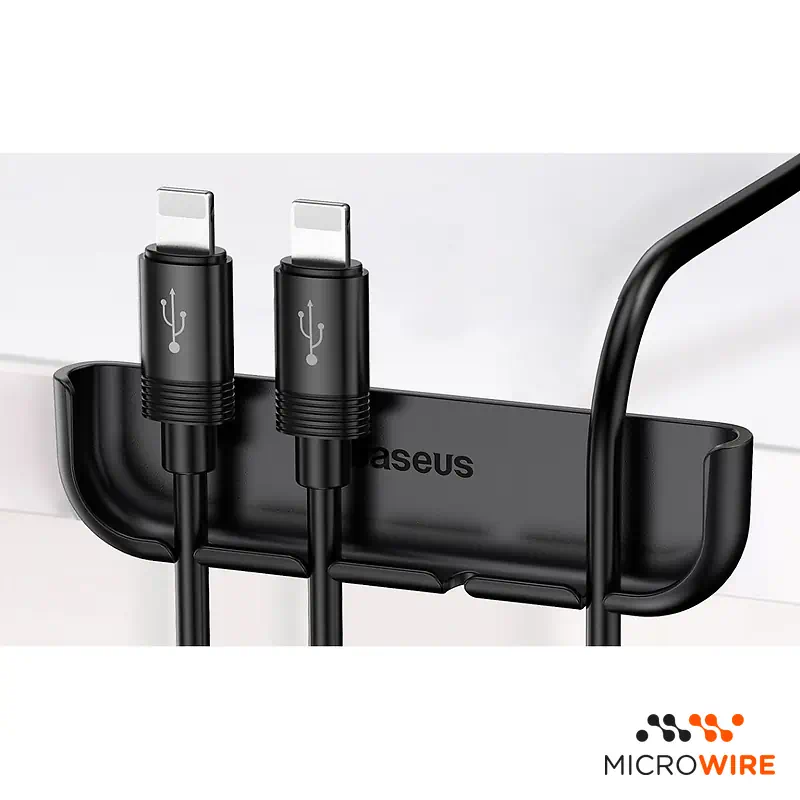 Baseus Soporte Cables y Aplicador de Protectores Pantalla