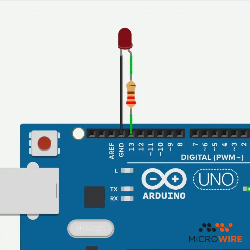 LED Difuso Azul 5MM
