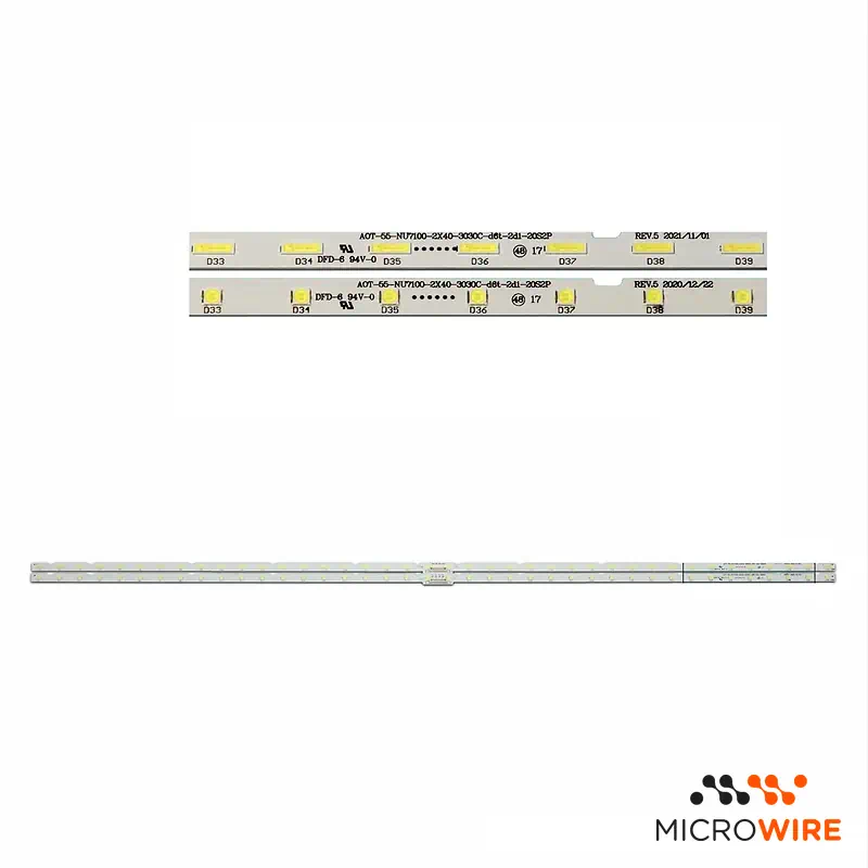 Tiras LED UE55NU7100 UE55NU7300 BN96-46033A LM41-00566A