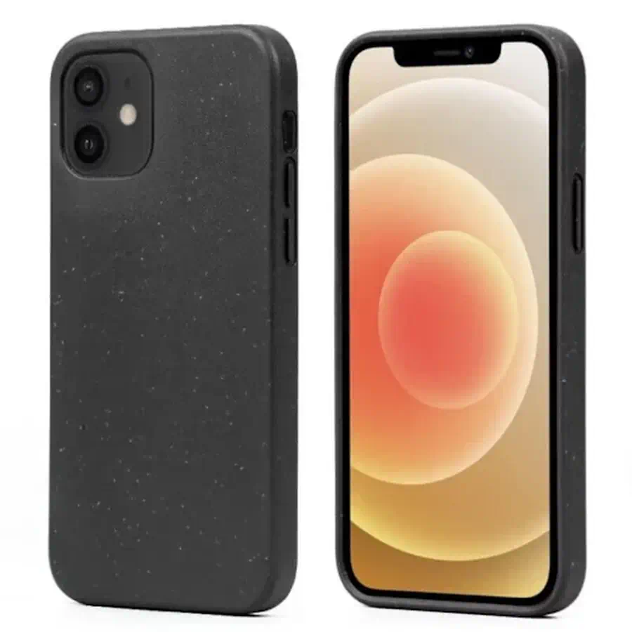 Funda Biodegradable Negra iPhone 12 Mini