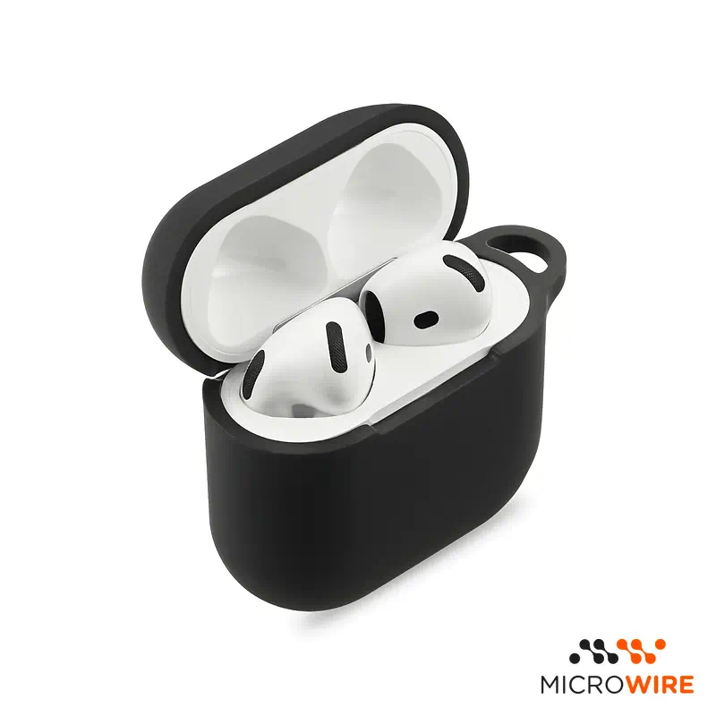 Funda Silicona Apple AirPods 4ª Gen Negra