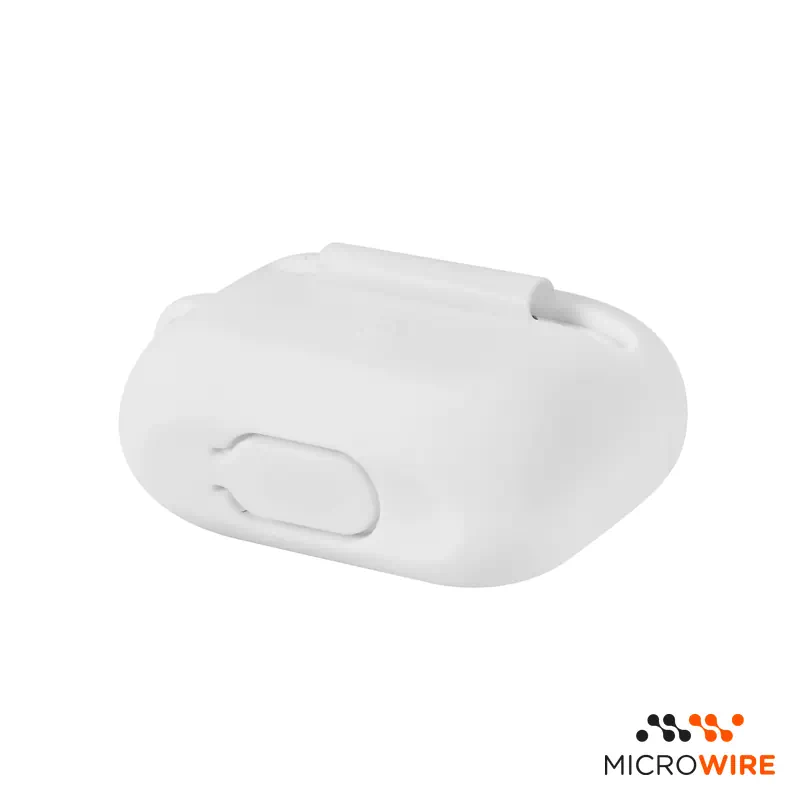 Funda Silicona Apple AirPods Pro 1 y 2 Blanca