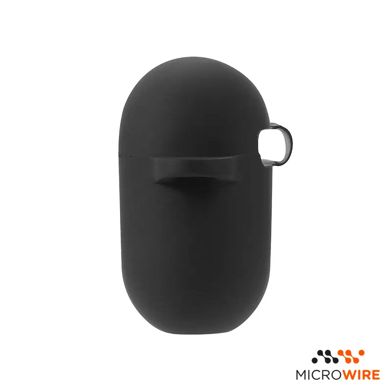 Funda Silicona Apple AirPods Pro 1 y 2 Negra