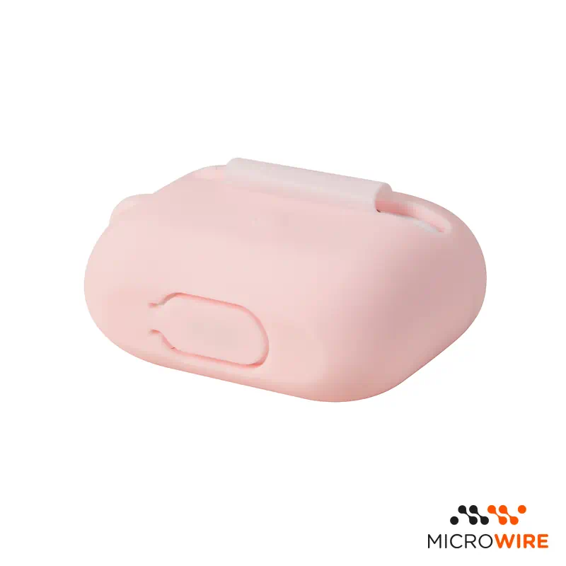 Funda Silicona Apple AirPods Pro 1 y 2 Rosa