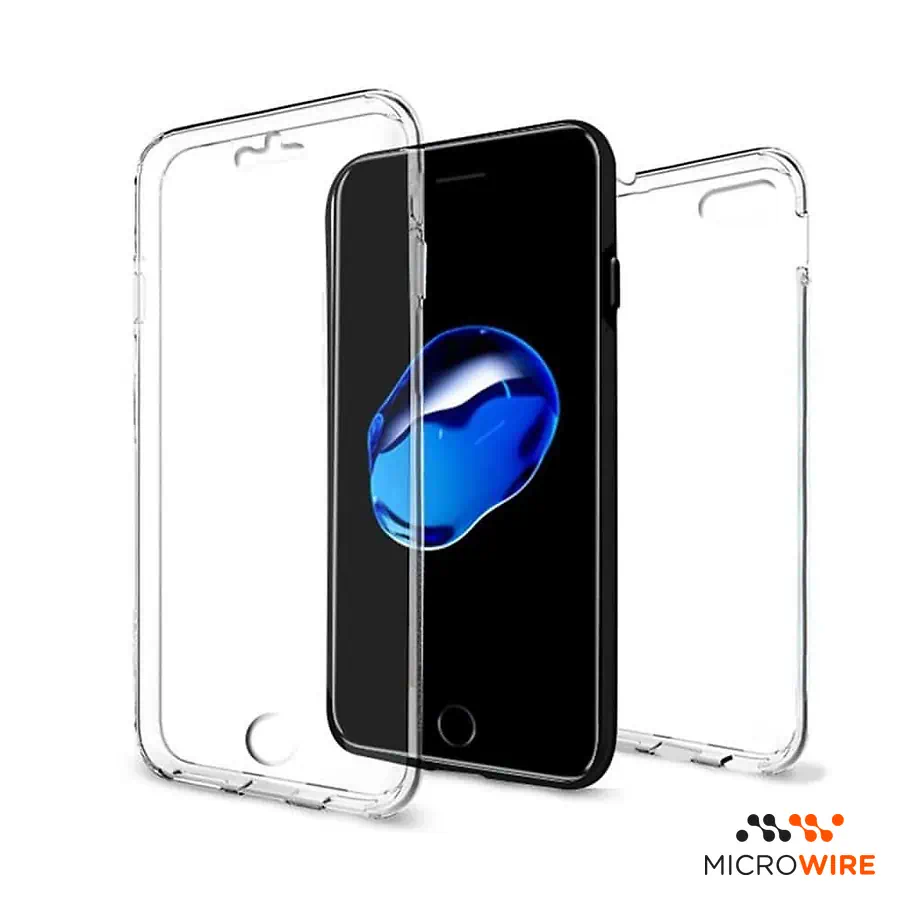 Funda Transparente iPhone 7 Plus 8 Plus 360