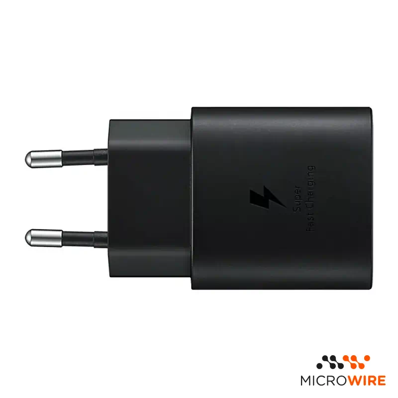 Cargador Samsung Super Fast Charger USB-C 25W Negro