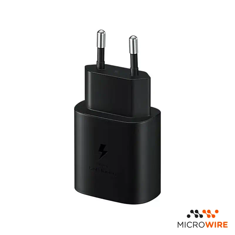 Cargador Samsung Super Fast Charger USB-C 25W Negro
