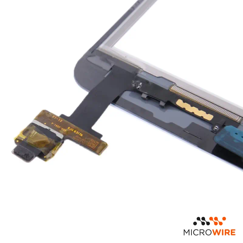 iPad Mini 1 y 2 Táctil con IC y Botón Home Negro