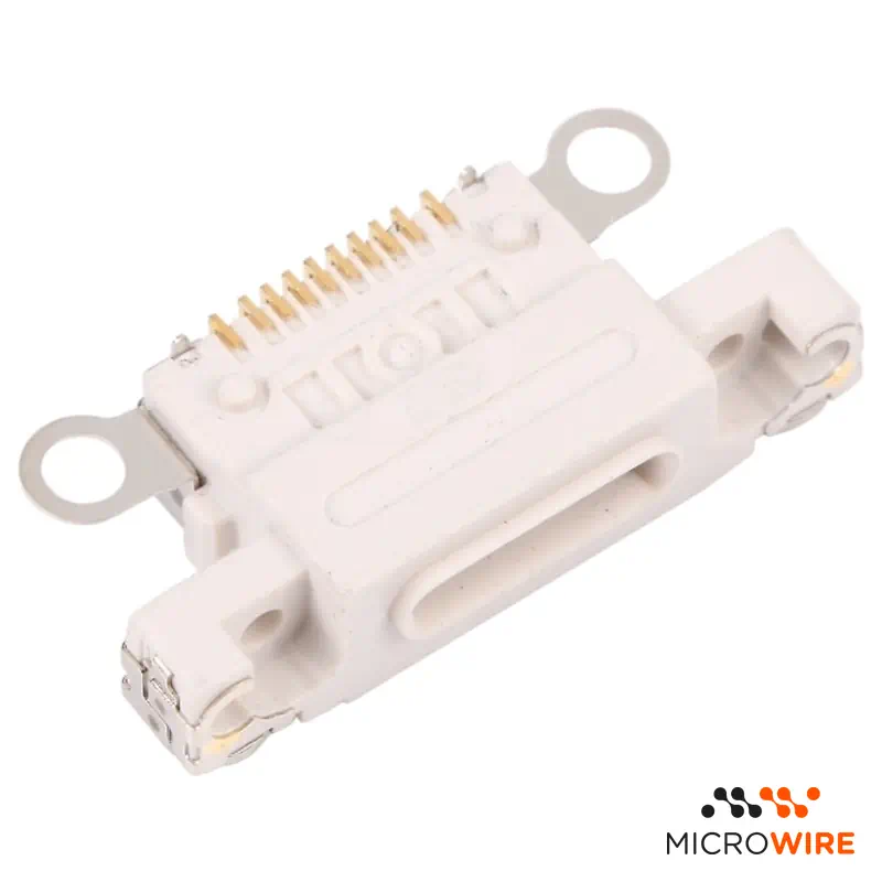 Conector de Carga para iPhone 14 y Plus Blanco