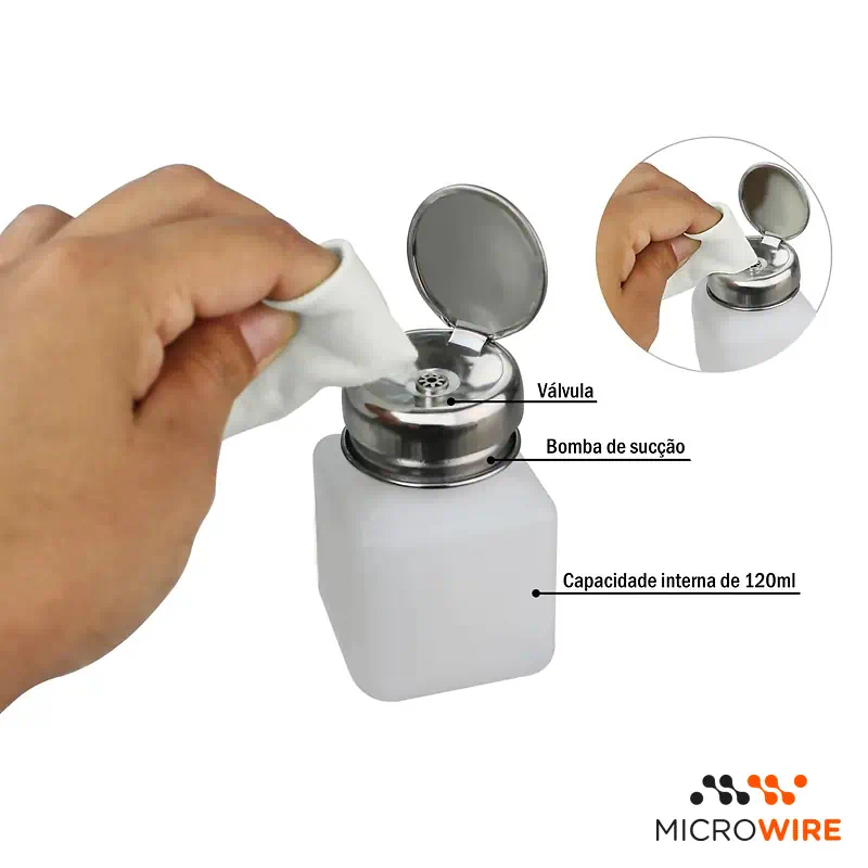 Dispensador de Alcohol Táctil M40 120ml