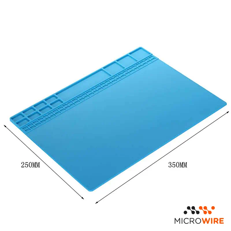 Tapete de Silicona Antiestático para Reparaciones Profesional