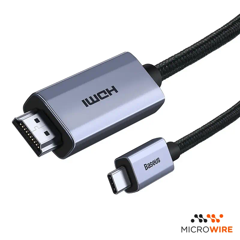 Cable USB-C a HDMI Baseus 1M 4K 60Hz