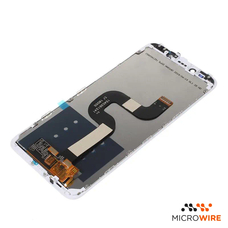 Xiaomi Mi A2 Pantalla Táctil y Marco Blanco OEM